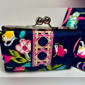 Vera Bradley Floral Wallet - Go Wild! NWOT! Never used!
